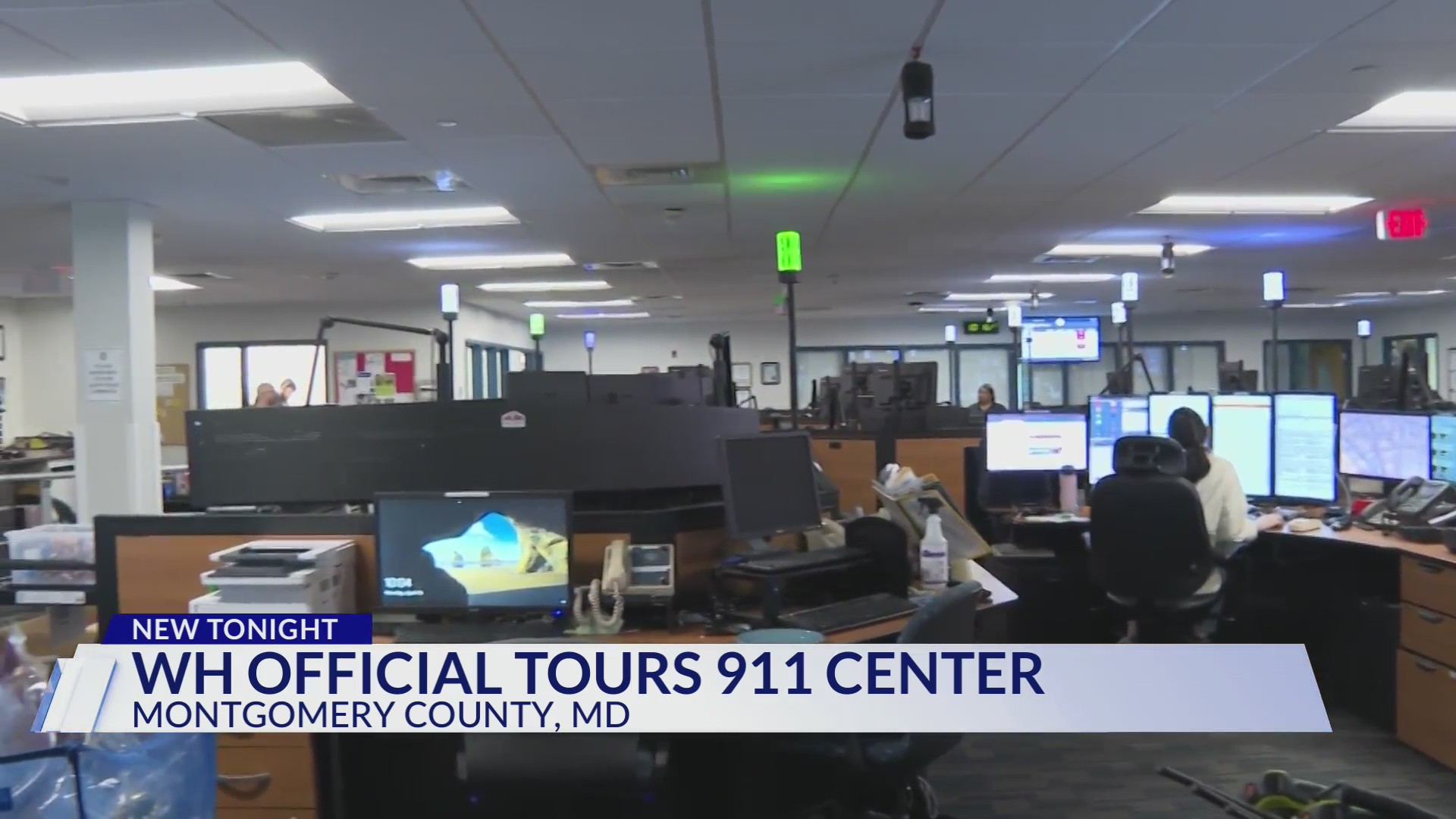 White House official tours Montgomery County’s 911 call center – DC ...