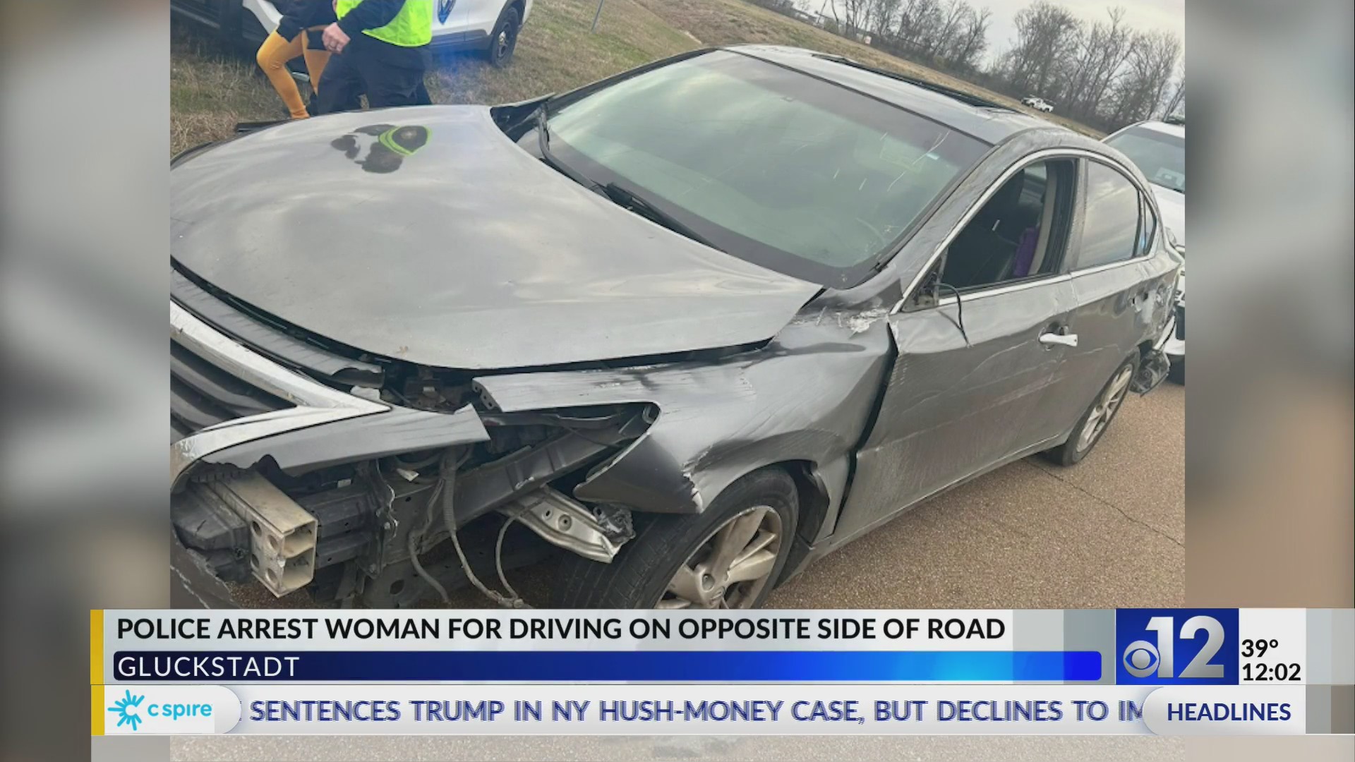 Woman arrested after driving wrong way on I-55 – WJTV
