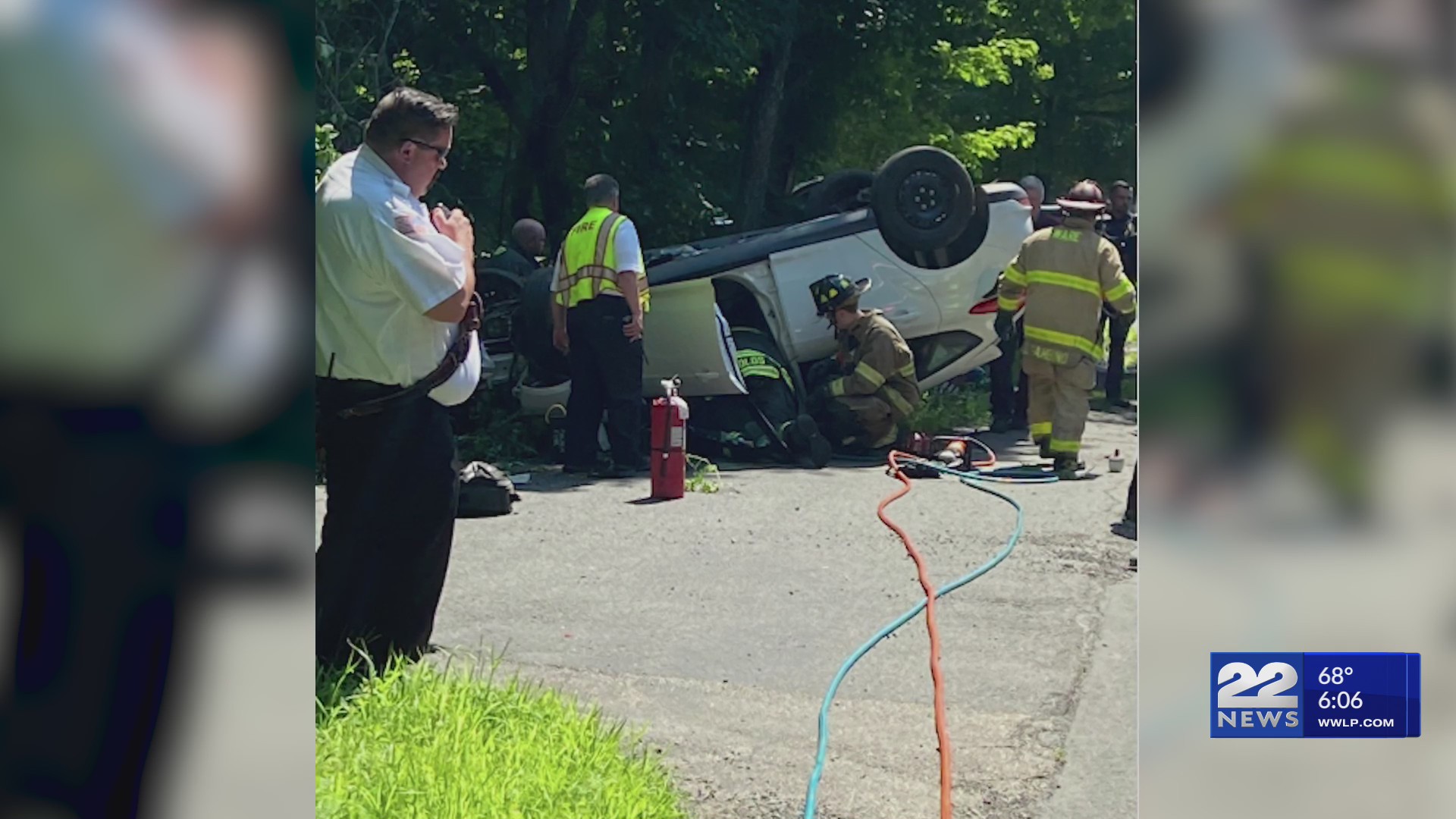 One person flown to hospital following crash in Palmer – WWLP
