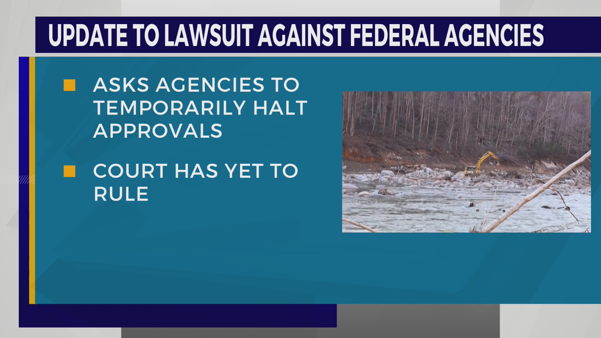 Plaintiffs seek temporary halt to CSX rail repair permits in Nolichucky ...