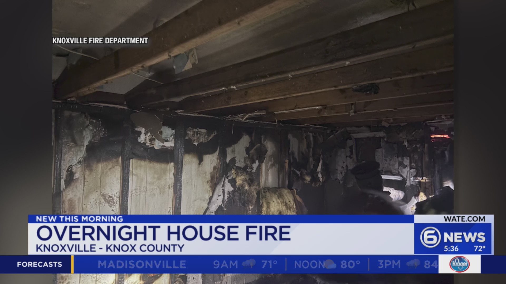 Knoxville Fire Department investigates house fire – WATE 6 On Your Side