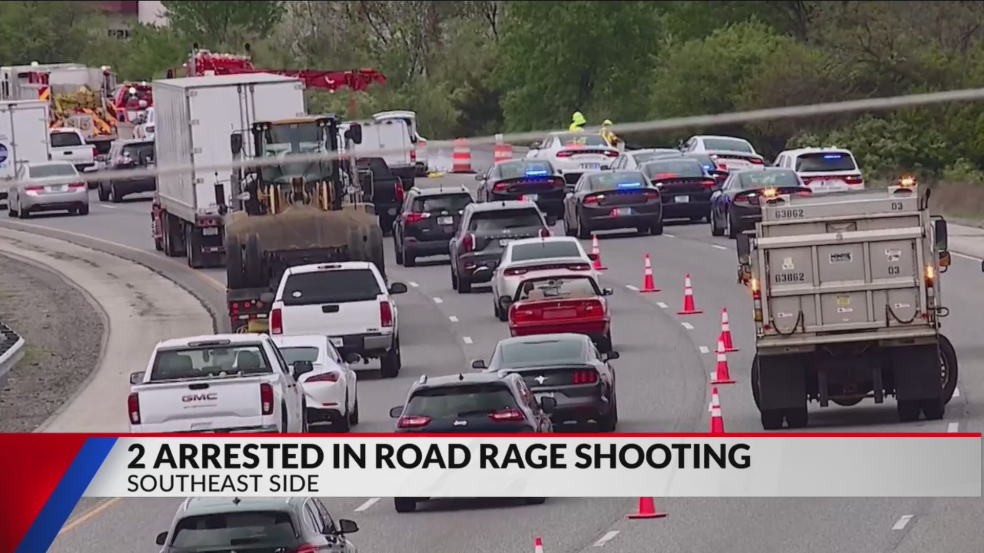2 arrested in relation to deadly I-65 road rage shooting – Fox 59