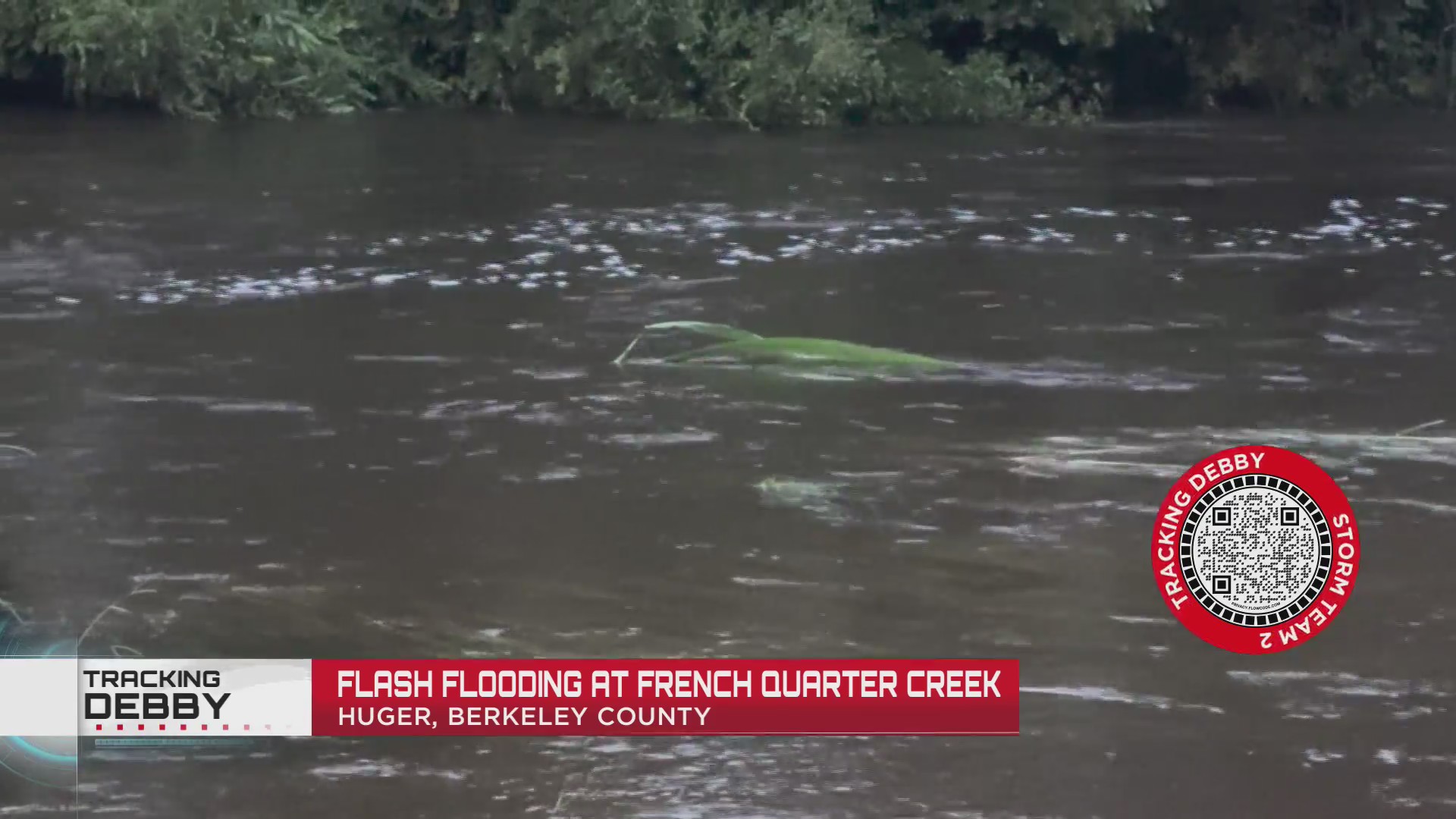 French Quarter Creek flash flooding information – WCBD News 2