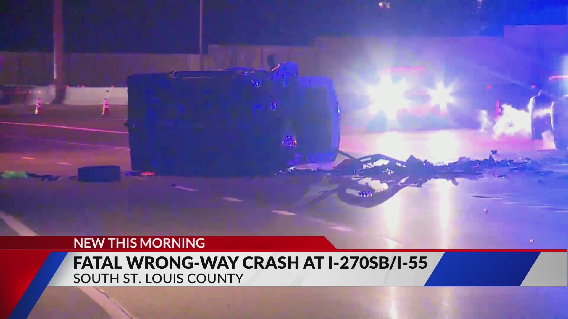 Fatal wrong-way crash on I-270 kills one, injures two – FOX 2