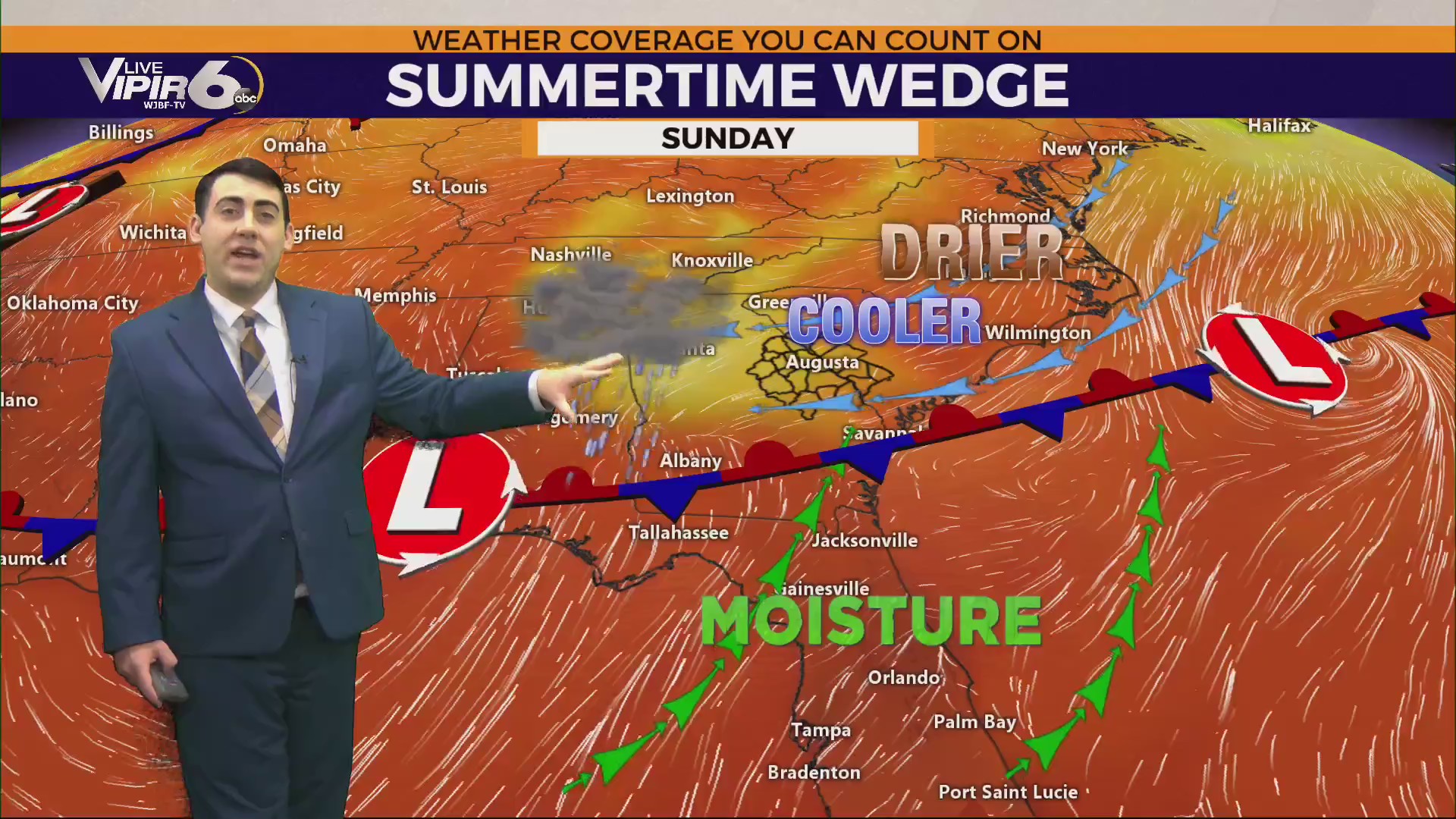 Wedge brings fall-like temperatures to CSRA on Sunday – WJBF