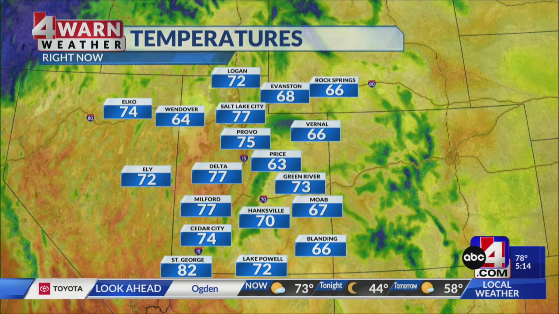 Rollercoaster temperatures return for northern Utah through the end of ...