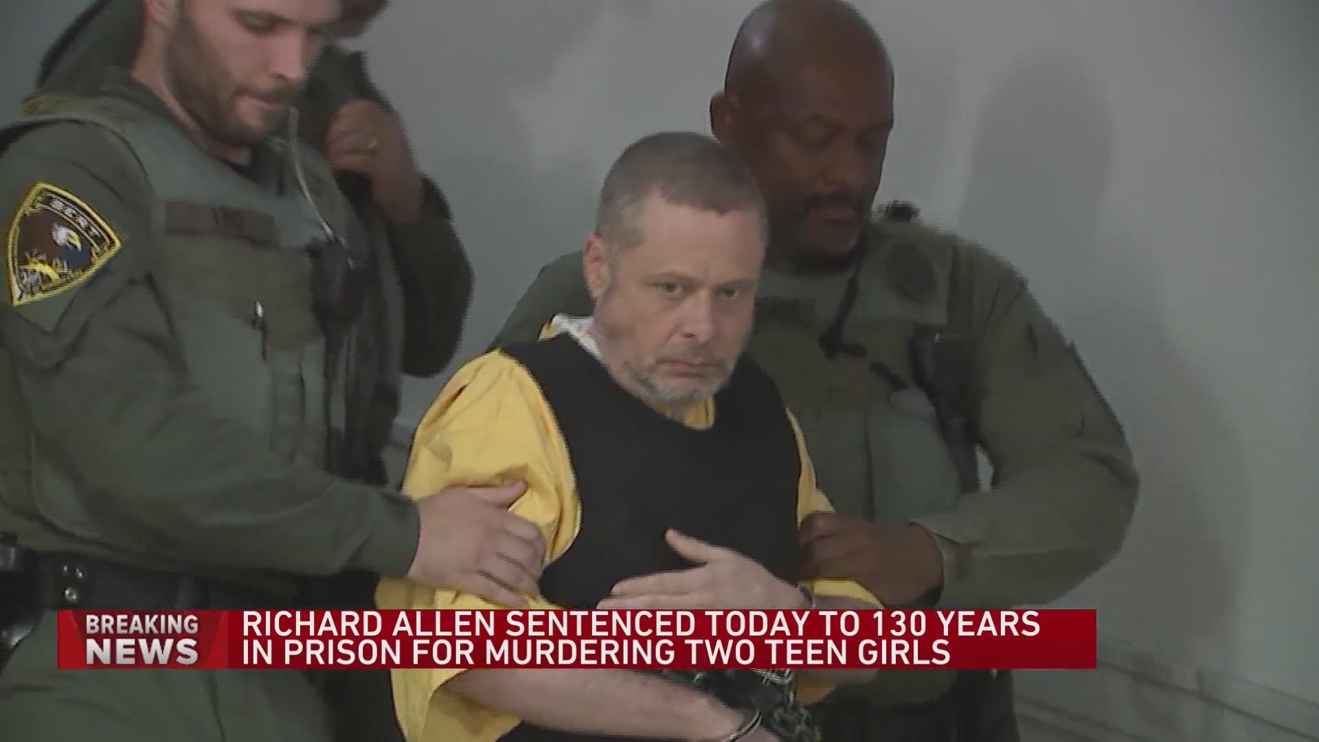 Richard Allen sentenced to 130 years in Delphi murders – WGN-TV