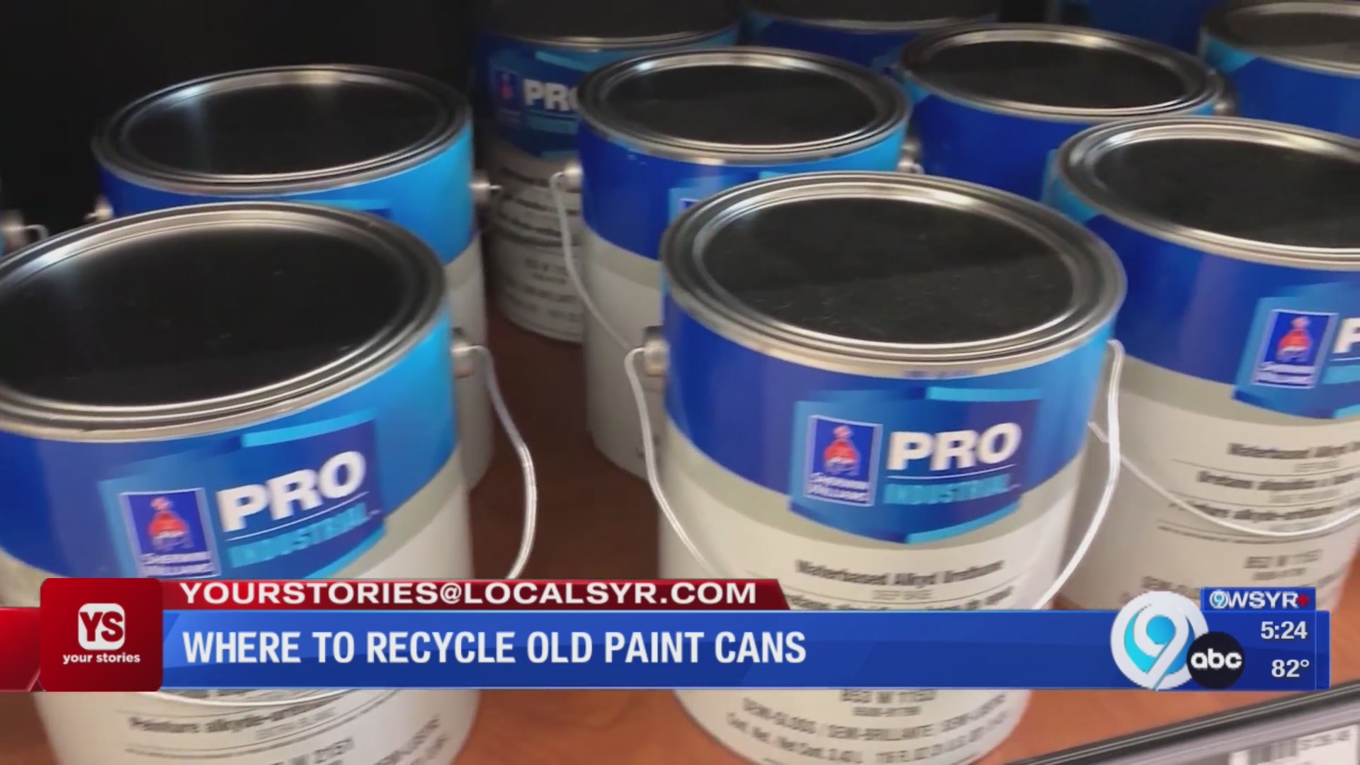 Where can you recycle your old paint cans? – WSYR