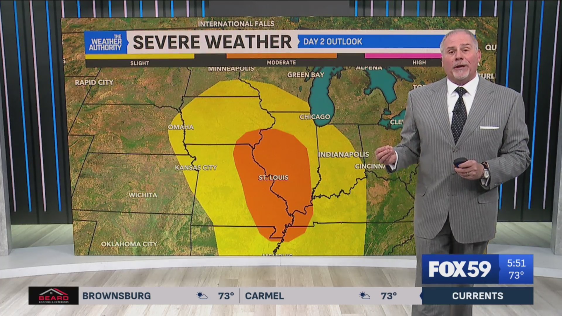 Wind Advisory issued in central Indiana ahead of late Friday-early ...
