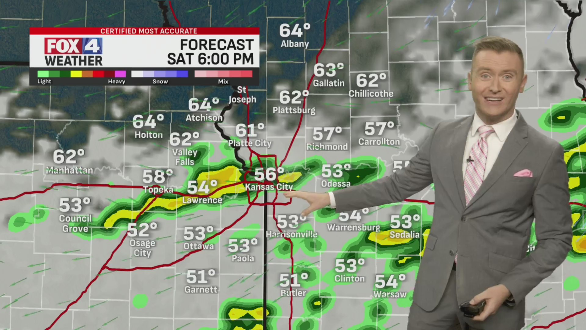 Friday night forecast – FOX 4 Kansas City WDAF-TV | News, Weather, Sports