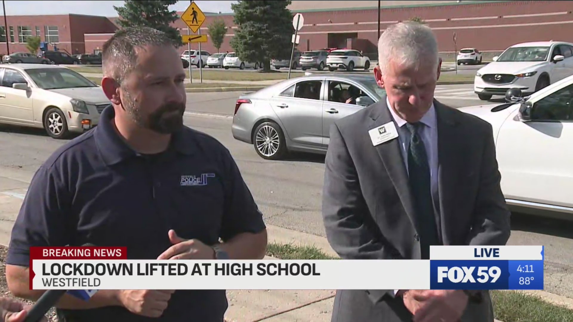 Westfield police give update after lockdown lifted at Westfield High ...