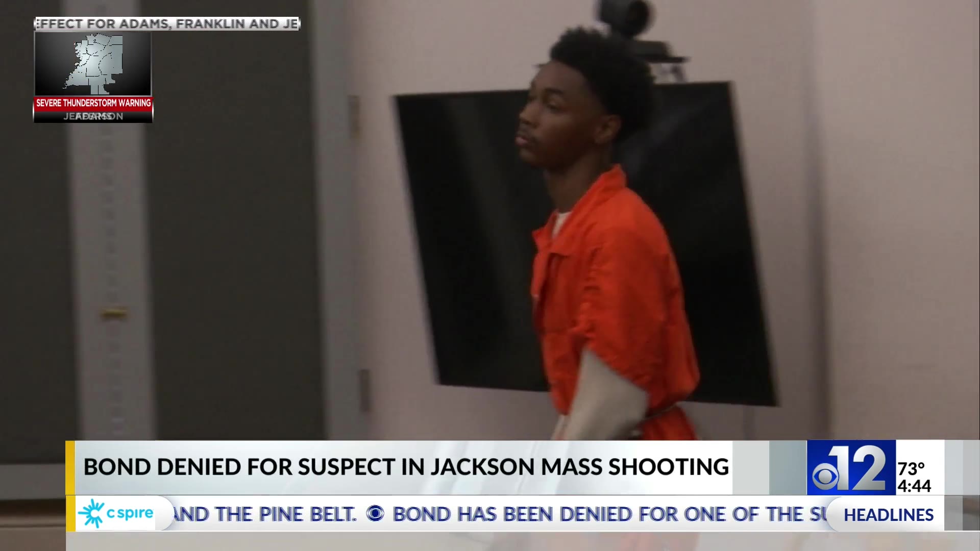 Bond denied for suspect in Jackson mass shooting – WJTV