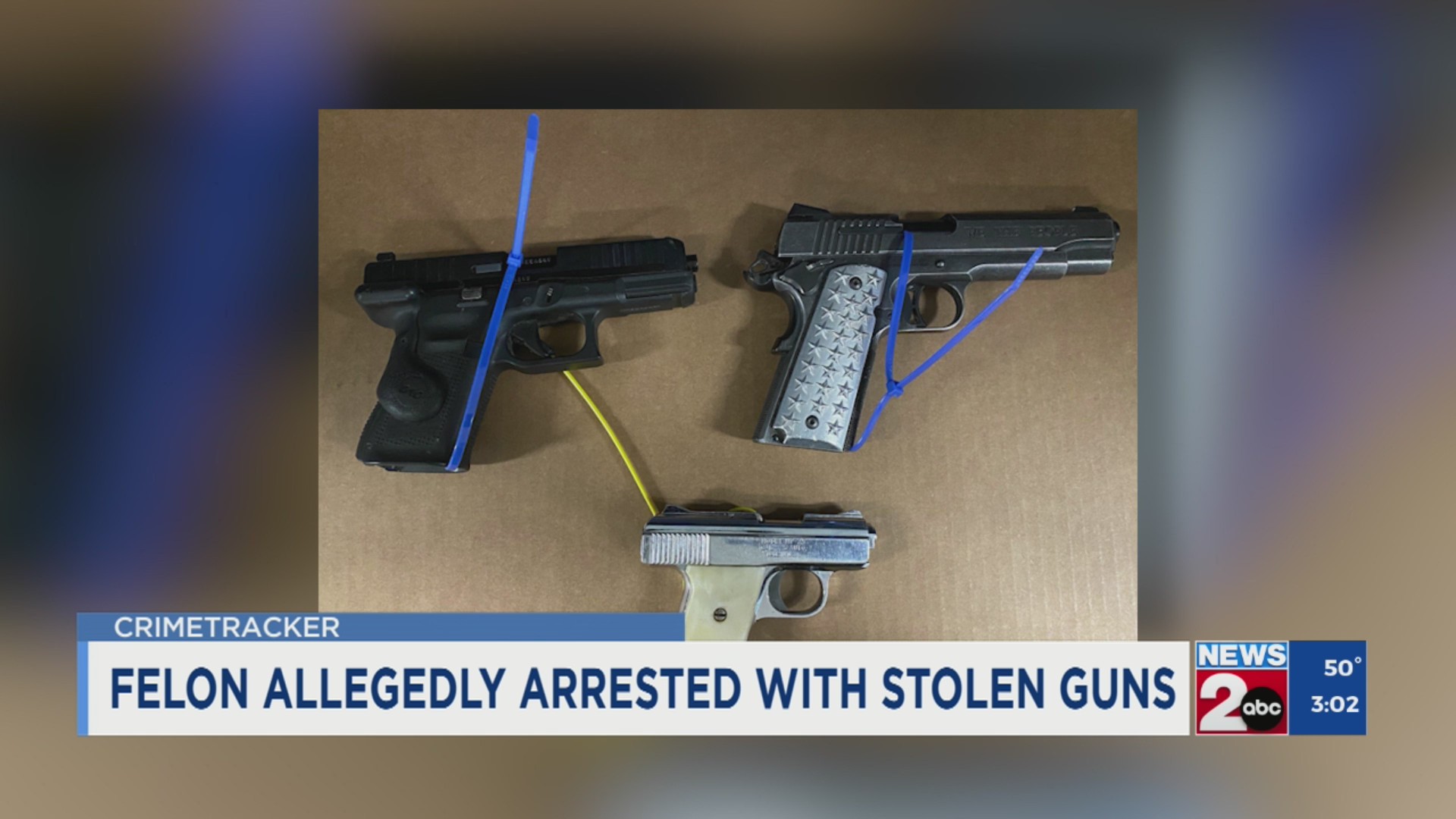 Metro police arrest wanted man, recover multiple guns – WKRN News 2