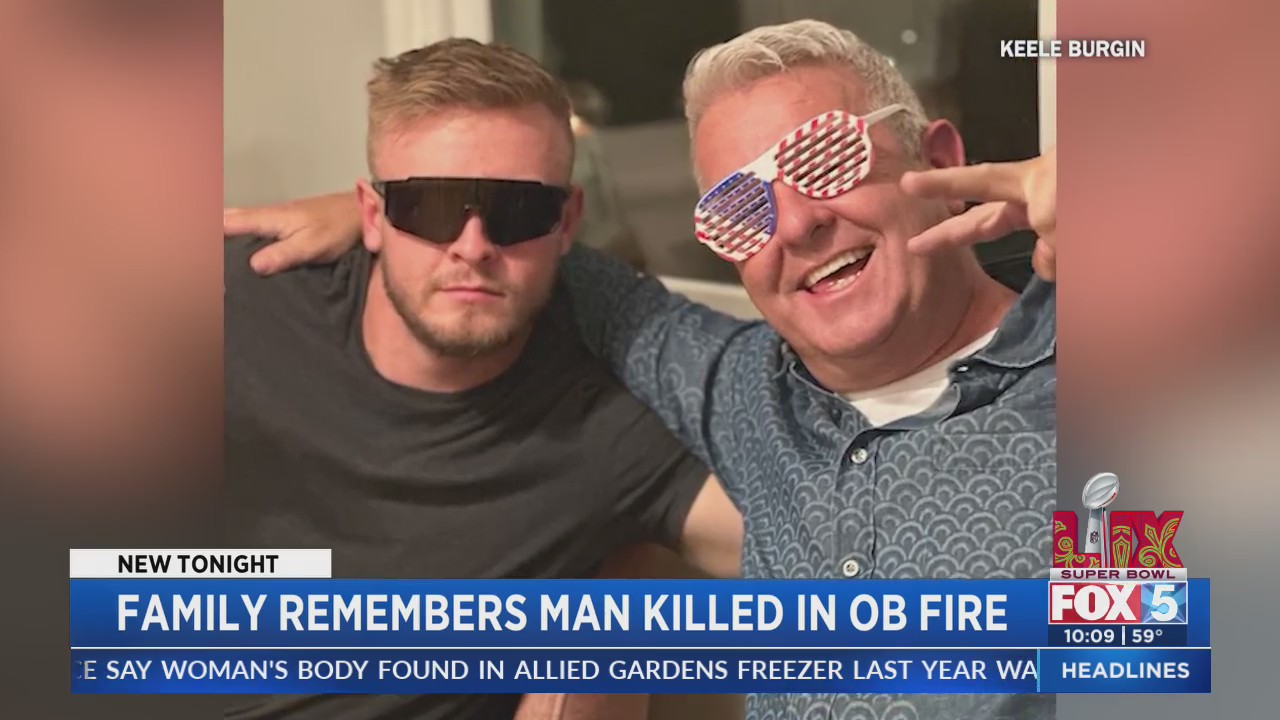 Family remembers man killed in OB fire – FOX 5 San Diego & KUSI News