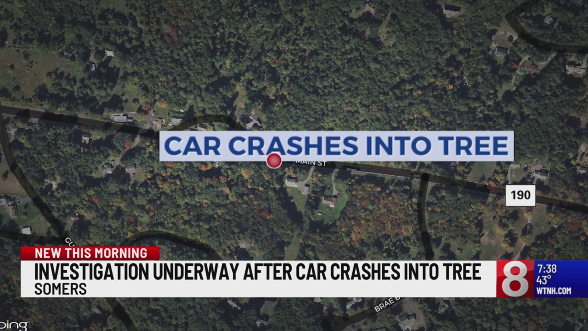 Driver extricated from car after hitting a tree in Somers – WTNH.com