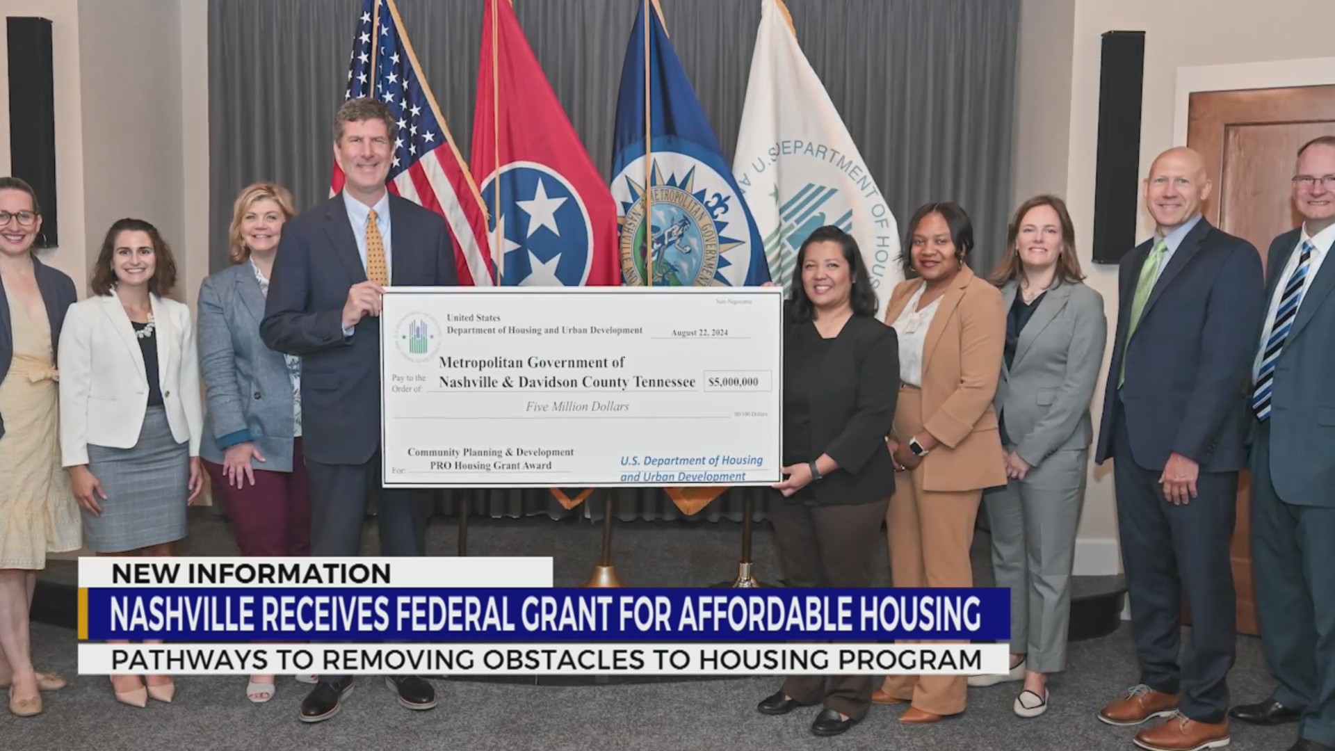 Nashville receives federal grant for affordable housing – WKRN News 2