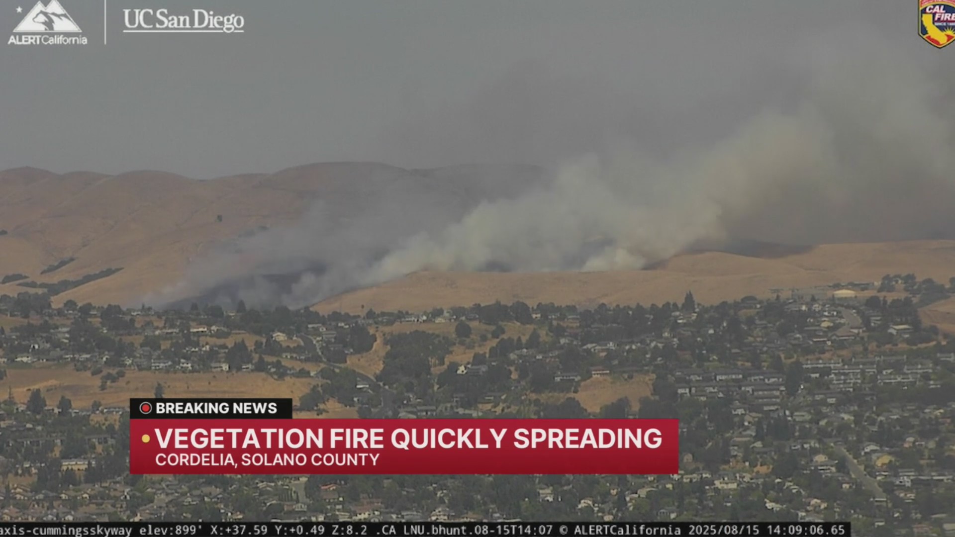 Herman Ranch Fire Herman Fire near Benicia blows up to 80 acres – KRON4