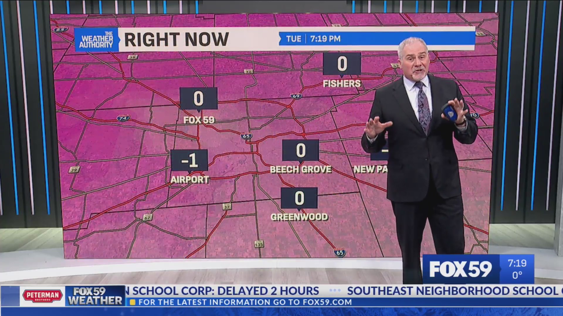 Arctic air continues but relief on the way – Fox 59