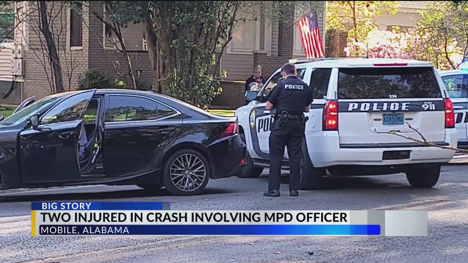 Eye witness recalls crash involving Mobile police officer – WKRG News 5