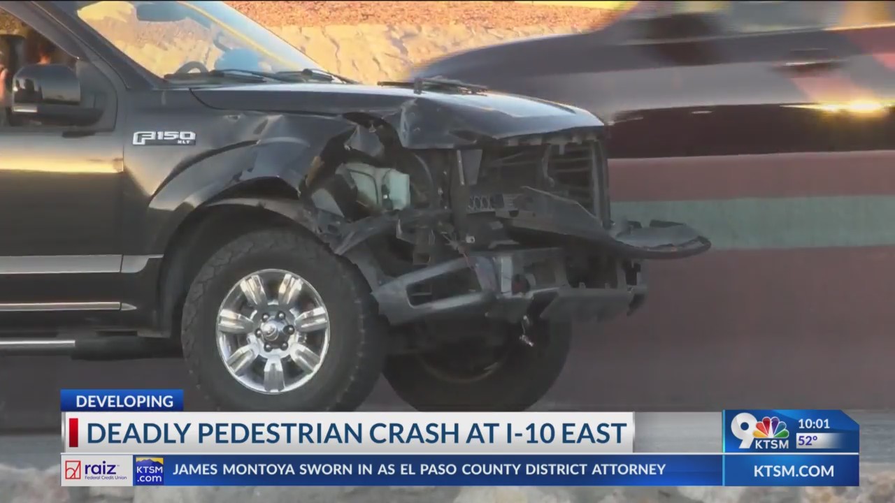 1 person dead in pedestrian crash in East El Paso – KTSM 9 News