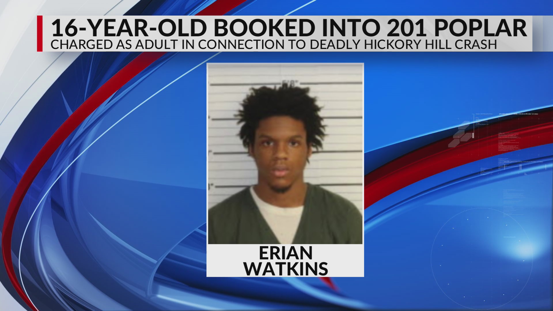 Teen charged as adult in deadly crash after police chase – WREG.com