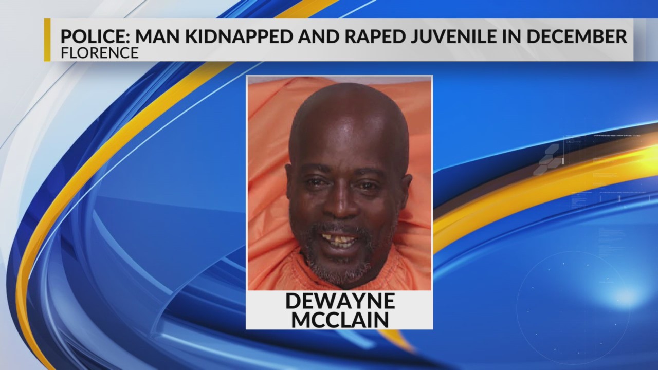 Florence man accused of kidnapping, raping juvenile in December – WBTW