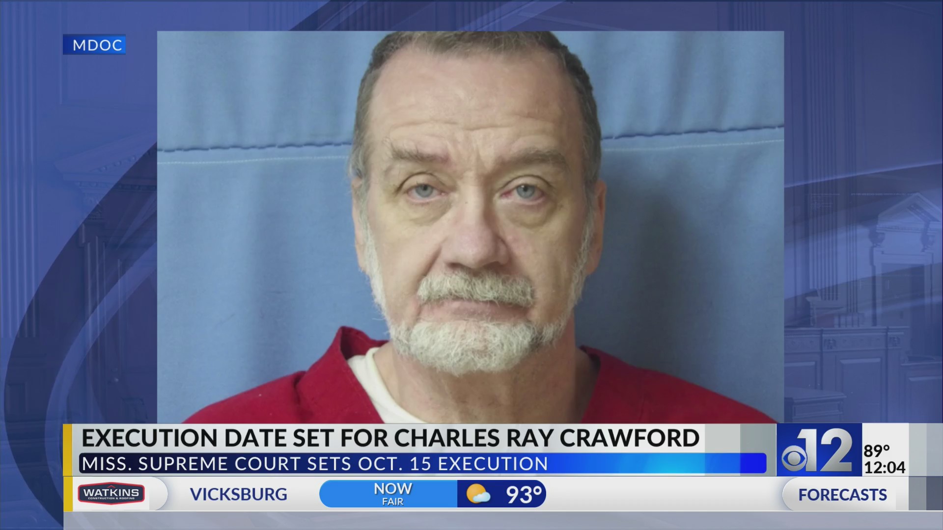 Execution date set for man sentenced in 1993 Mississippi killing – WJTV