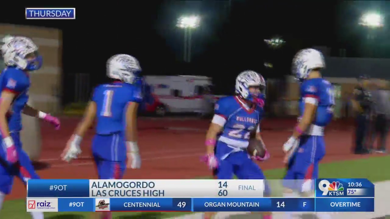 9OT Alamogordo vs Las Cruces KTSM 9 News