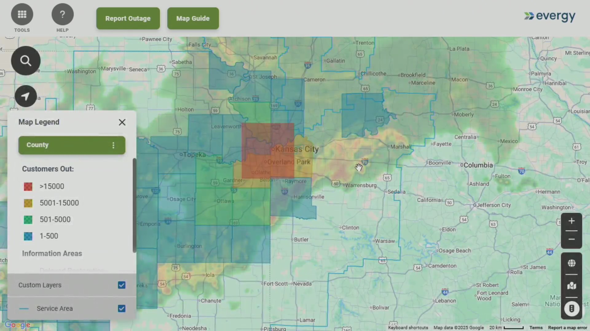Thousands without power after overnight flash flooding in Kansas City ...