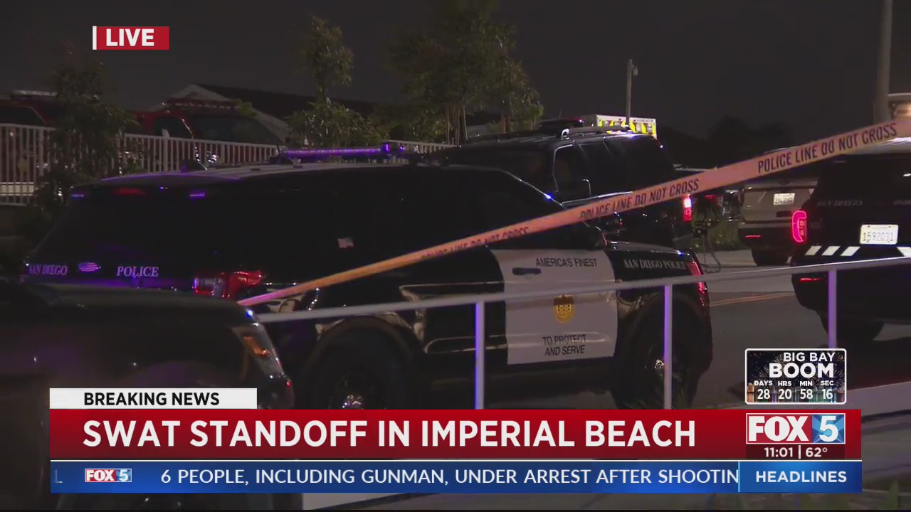 Door stabbing prompts SWAT standoff in South Bay – FOX 5 San Diego ...