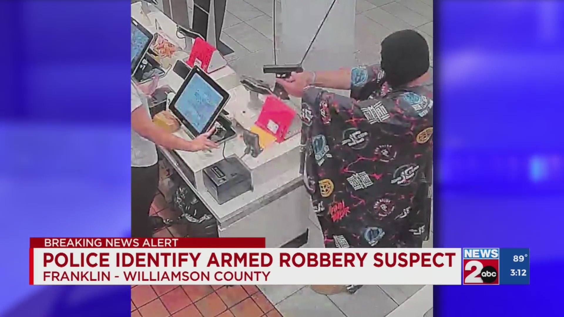 Suspect in Franklin armed robbery identified – WKRN News 2