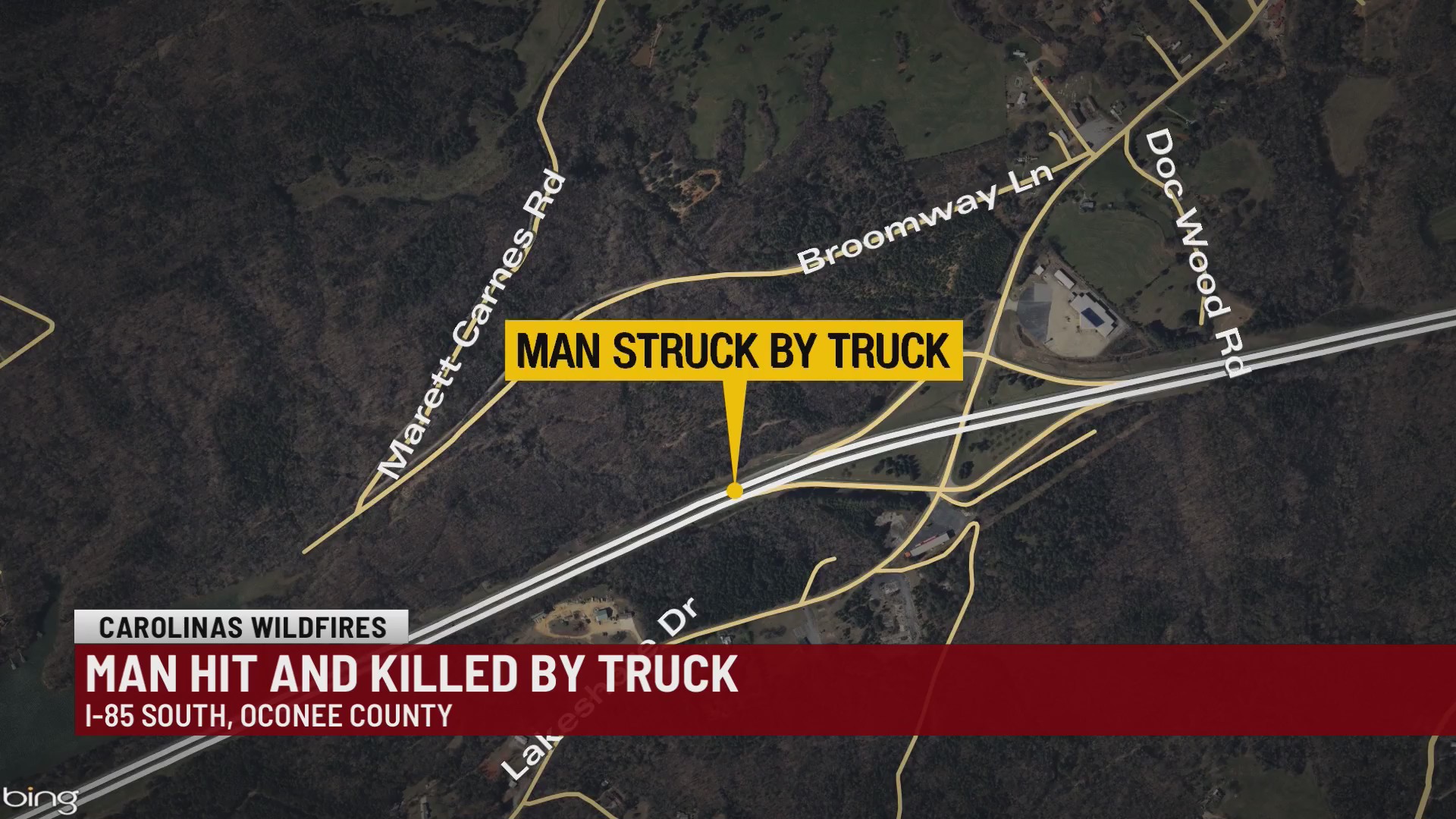 Wreck leads to pedestrian death in Oconee County – WSPA 7NEWS
