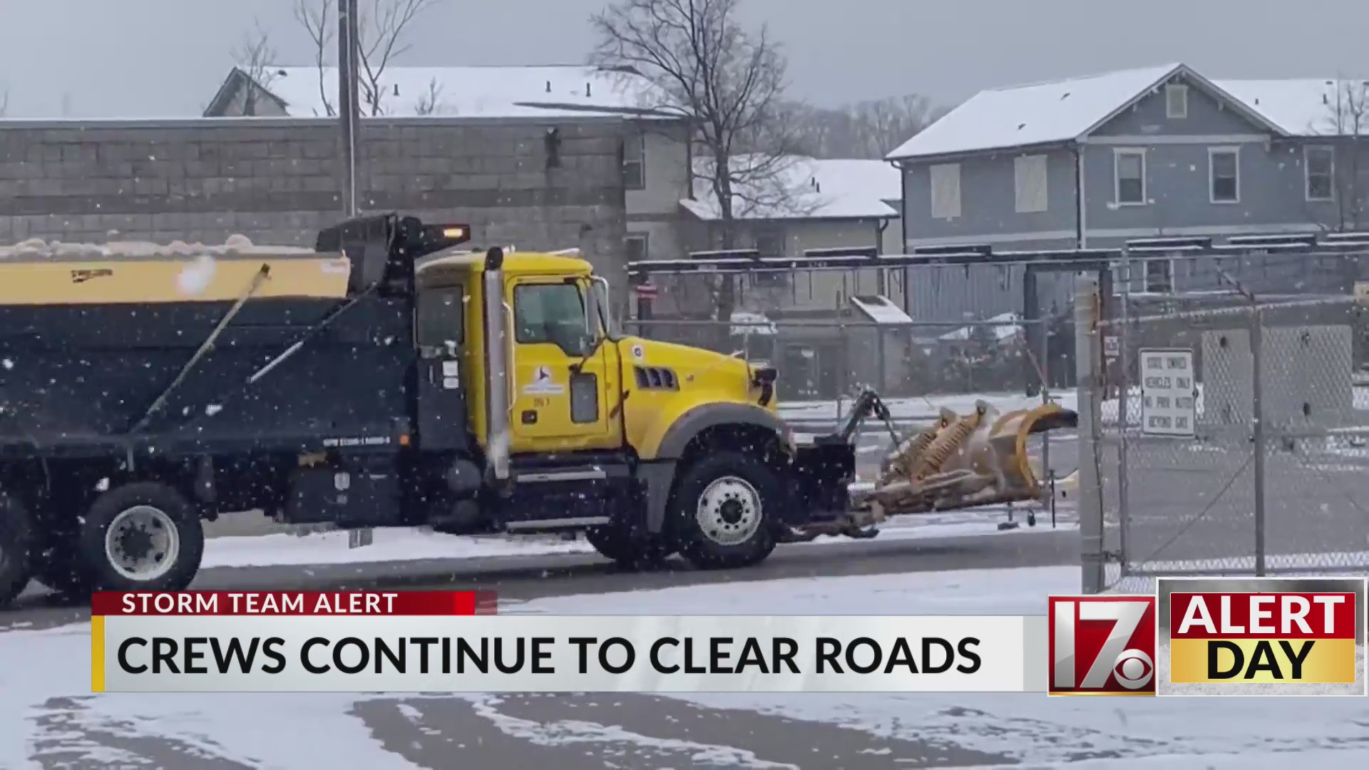 Crews continue to clear roads across the Triangle – CBS17.com