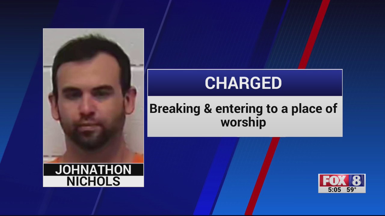 Man charged after breaking into a Surry County church FOX8 WGHP