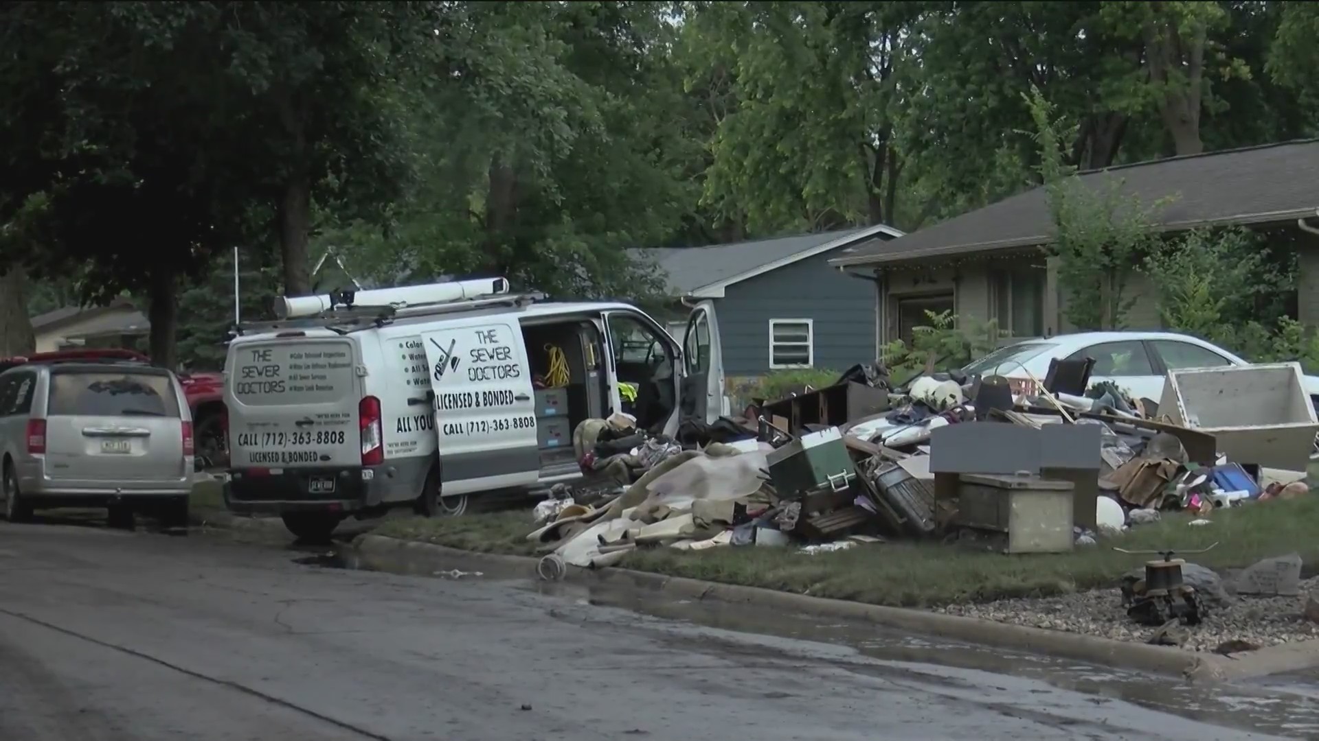 GOSERV Clean Up Crew and cost of storm repairs and recovery