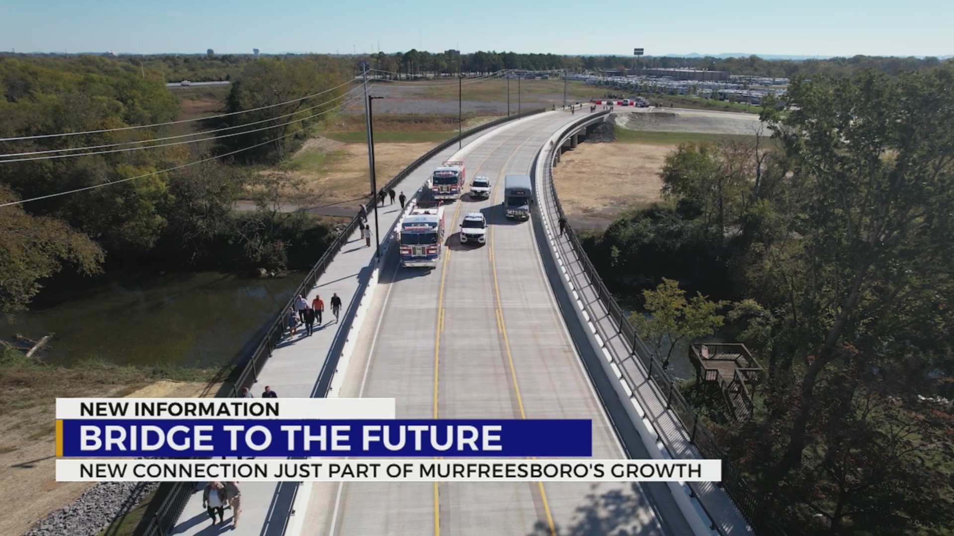 Murfreesboro unveils new bridge aimed to make commutes easier – WKRN News 2