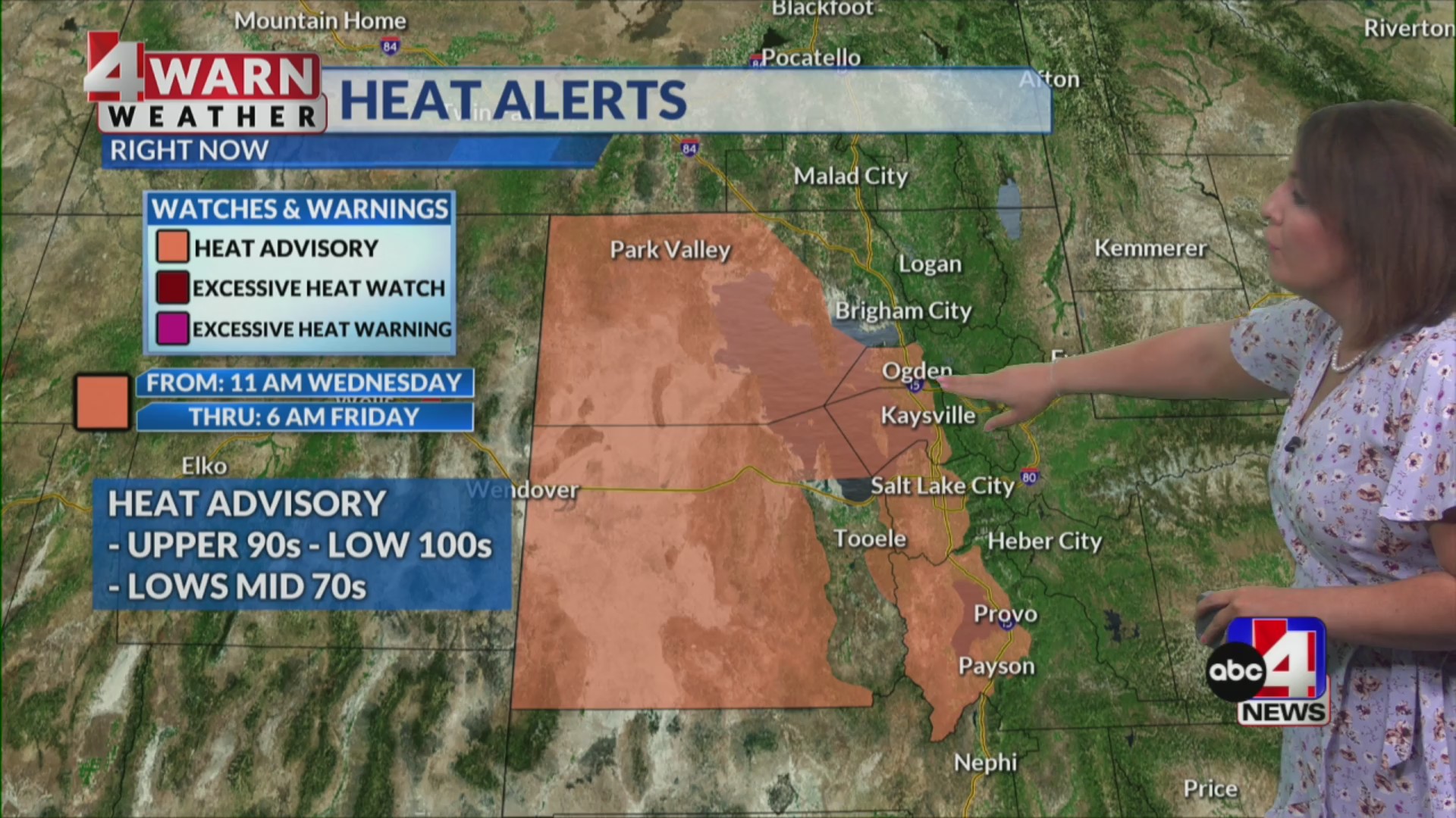 Excessive heat gripping the Beehive State through Thursday – ABC4 Utah