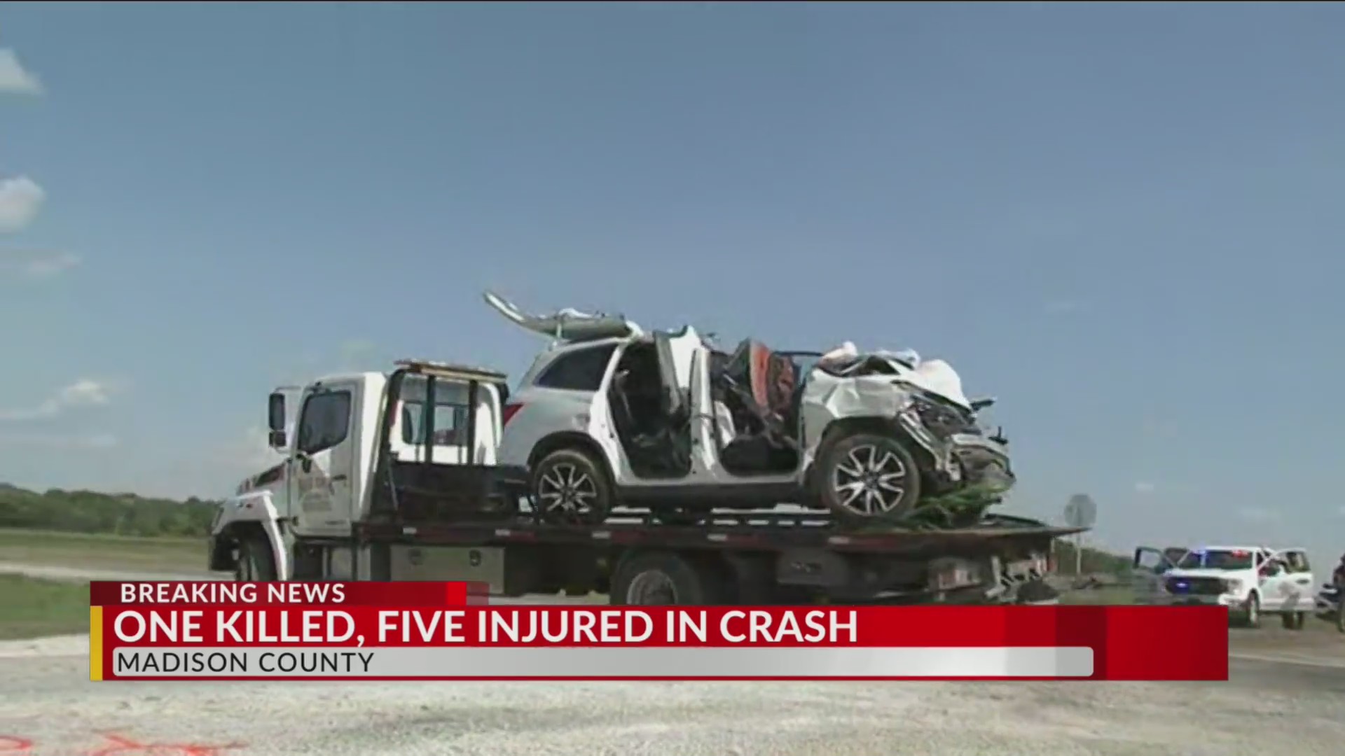 1 dead, 5 injured in 2-car crash in Madison County – Fox 59