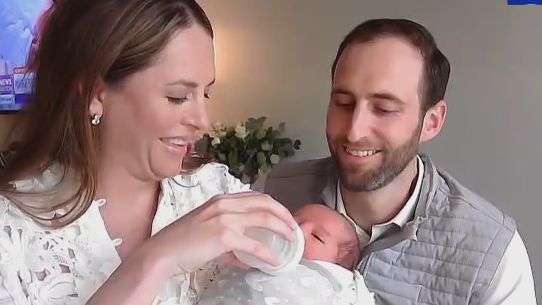 Markie Martin, husband introduce their daughter Parsons | Morning in