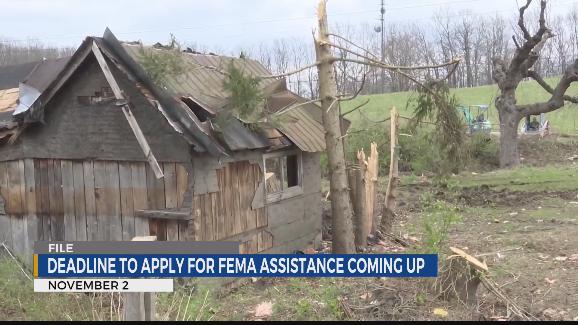 Deadline to apply for FEMA assistance is approaching WTRF
