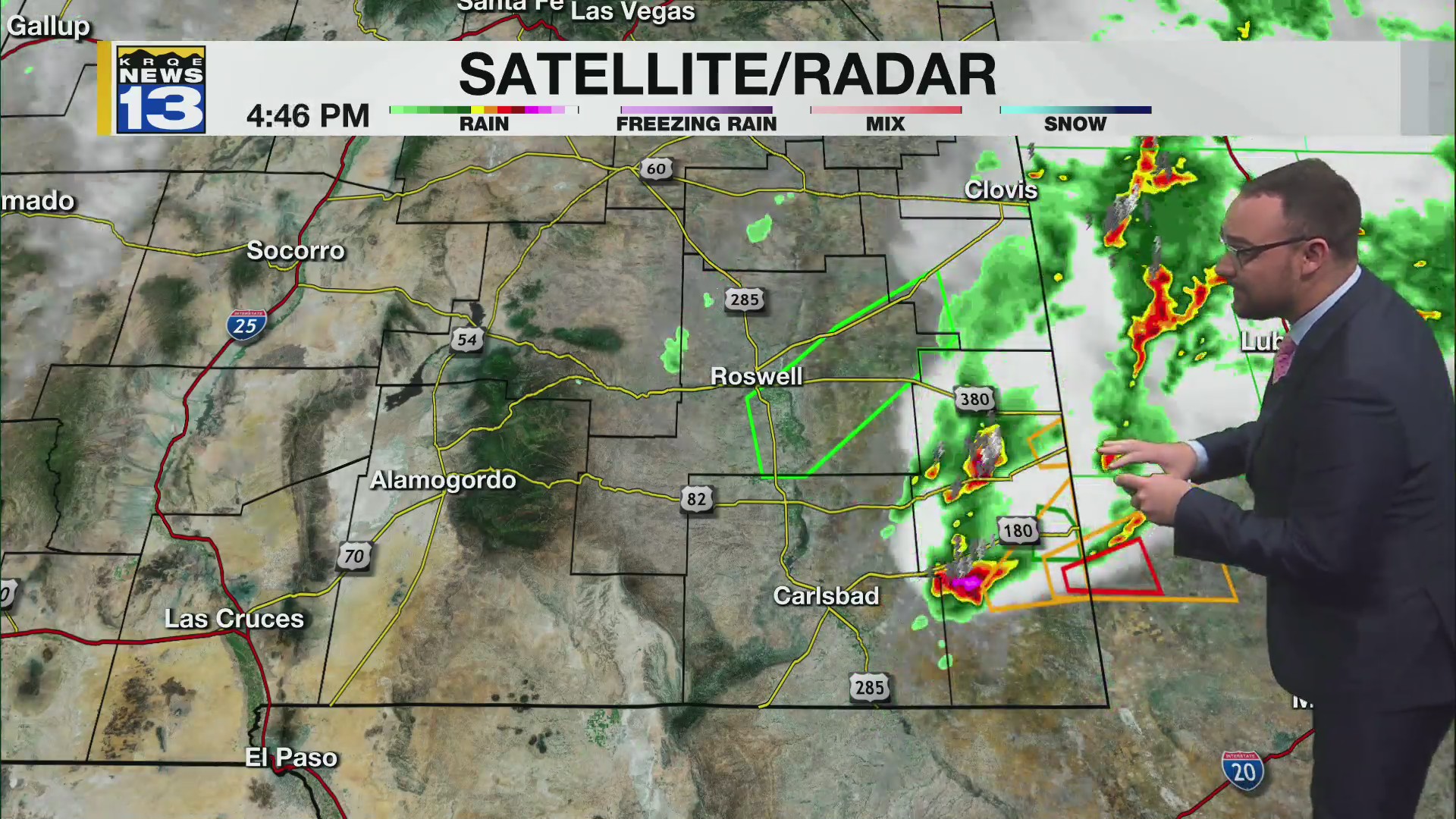 Severe storms continue to move through parts of New Mexico – KRQE NEWS ...