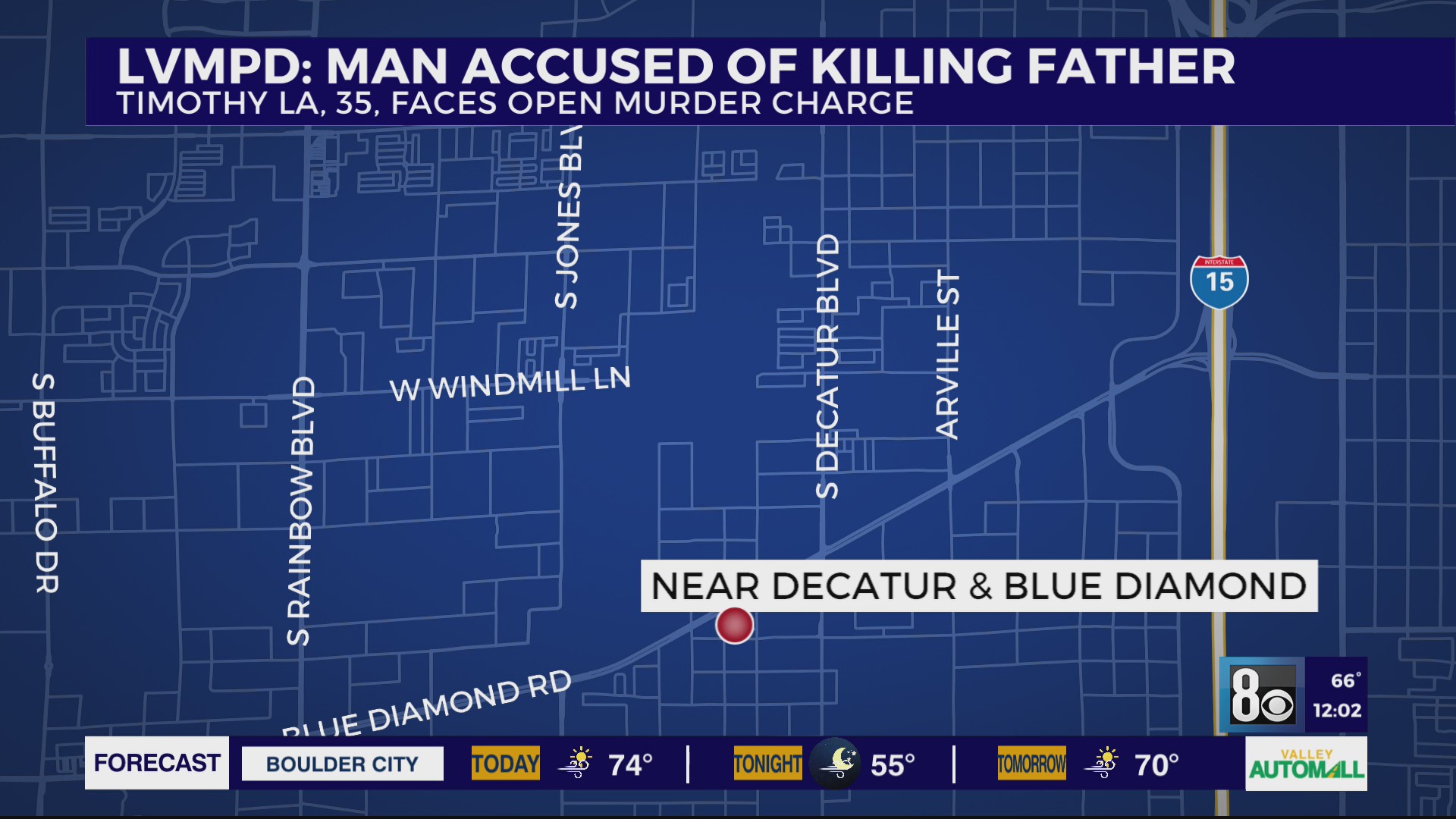 Las Vegas police arrest man accused of shooting, killing father – KLAS