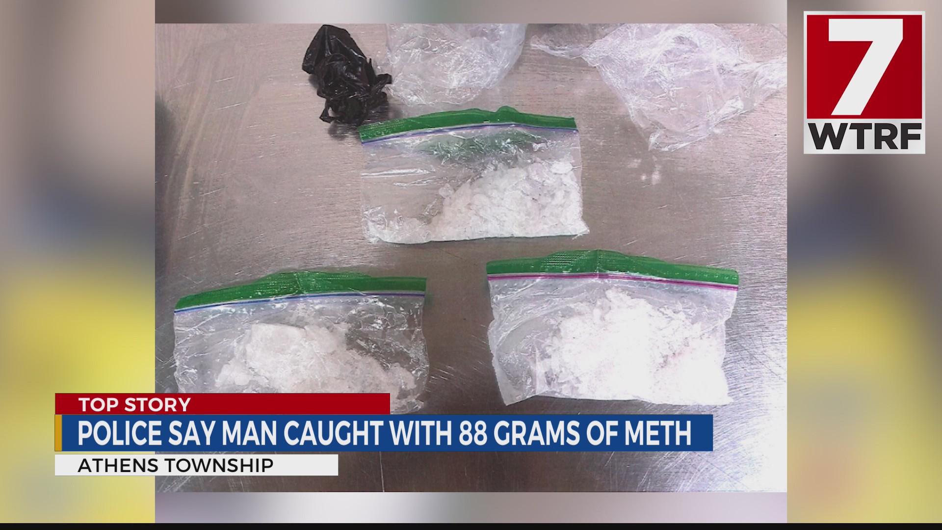 Man caught with 88 grams of meth during traffic stop in Ohio – WTRF