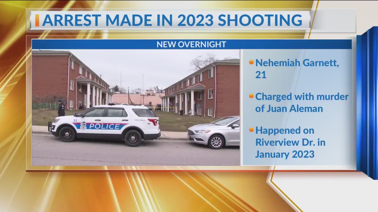 Arrest made in 2023 north Columbus fatal shooting – NBC4 WCMH-TV