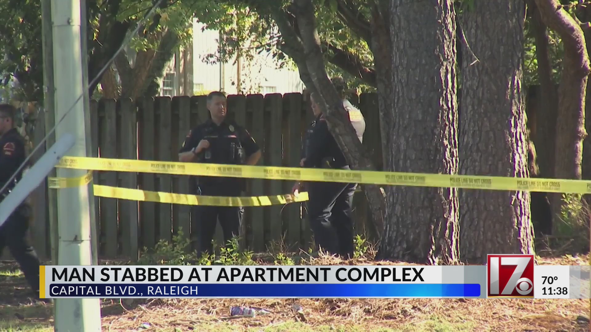 Man stabbed at Raleigh apartment complex, police say – CBS17.com