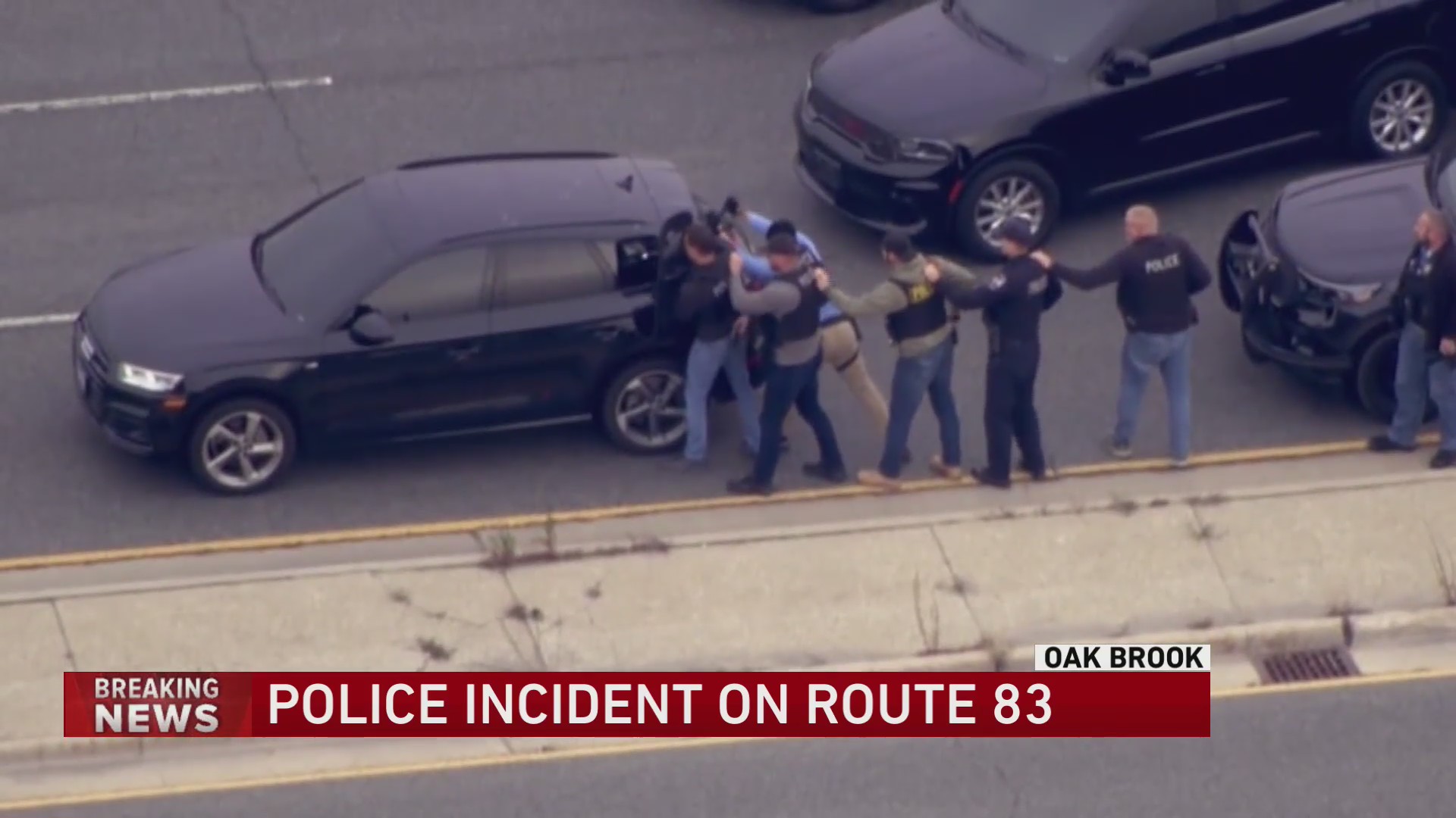 Arrest made after police standoff along Route 83 in Oak Brook – WGN-TV