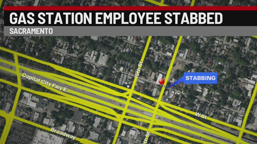 Employee stabbed by customer at Sacramento gas station – FOX40 News