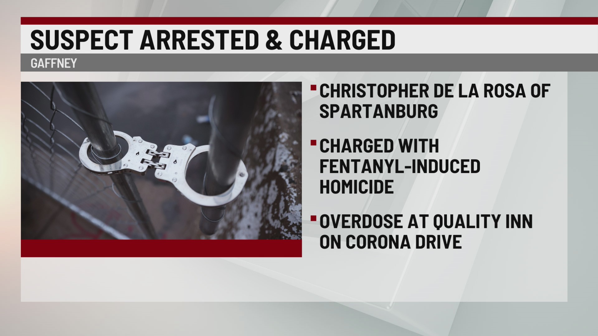 Man arrested in connection to Upstate overdose death – WSPA 7NEWS