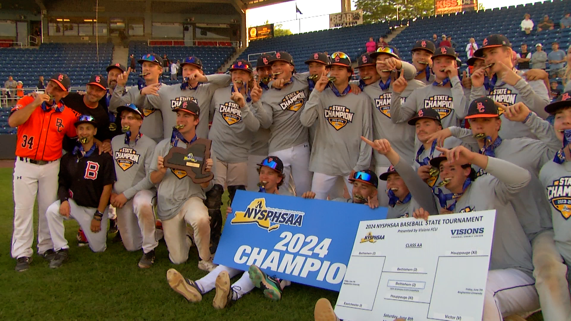 A win for the record books: Bethlehem baseball bests Hauppauge for ...