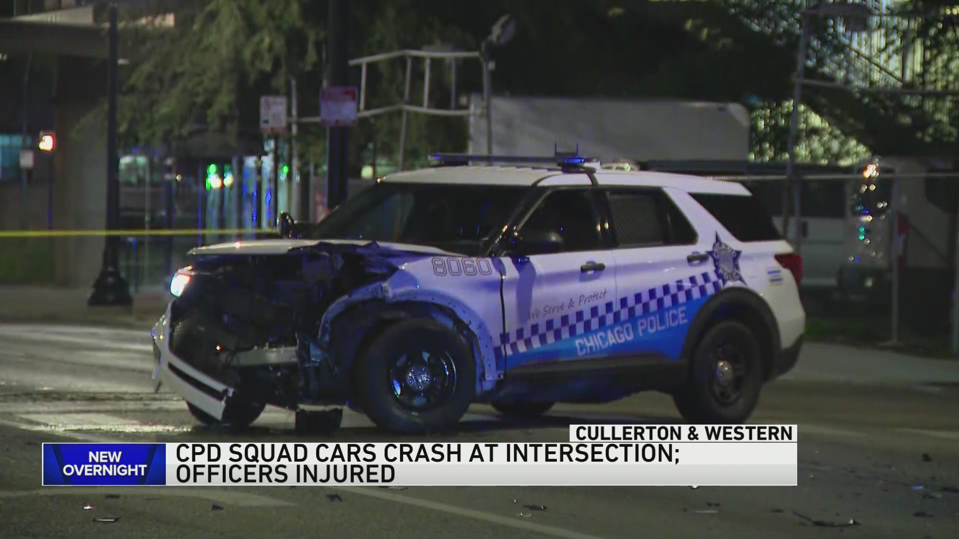 6 CPD officers hurt after 2 squad cars involved in crash on West Side ...
